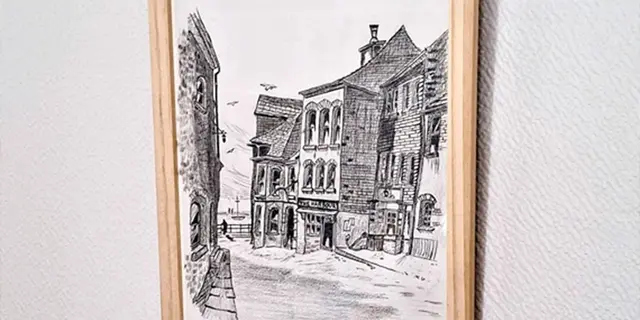Exposition - dessins - Jean-Michel Dano - Josselin - Destination Brocéliande