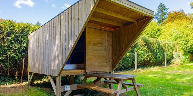 Insolite - Cabane - Camping - Lac - Duc - Taupont - Destination - Brocéliande