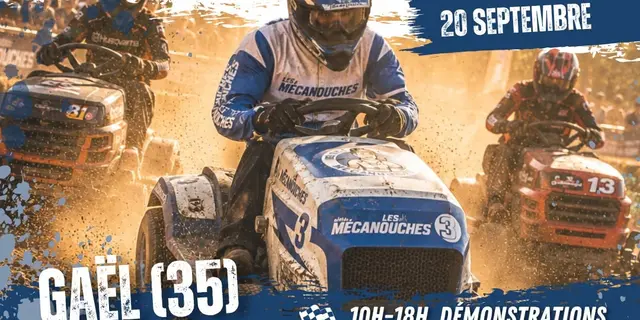 course de tracteur cross