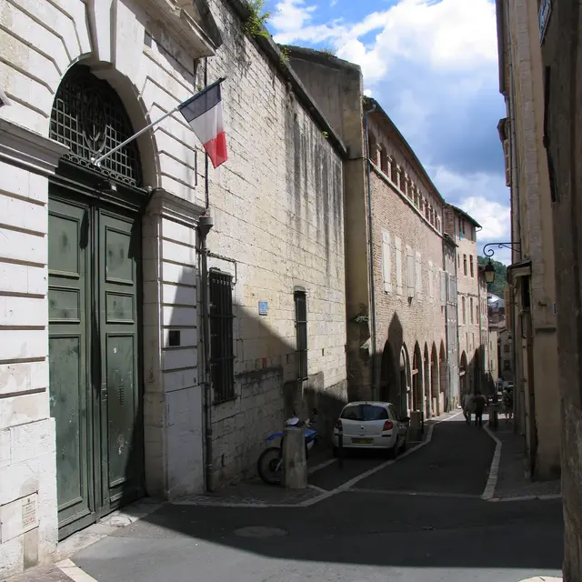 Palais de Via, façade de la prison du XIX°s., © Marie-Pierre Mazières, ville de Cahors.jpg