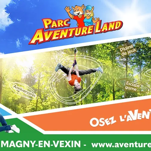 Parc Aventure Land © Isabelle Thibault, Parc Aventure Land