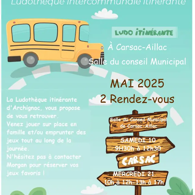 Aff ludo Carsac 10 et 21 mai 2025