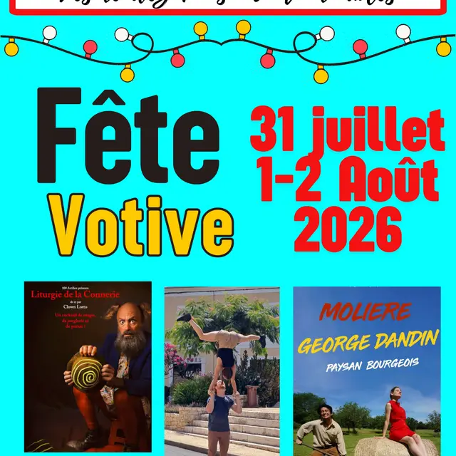 Copie de Flyer Fete du village 2025 - 1