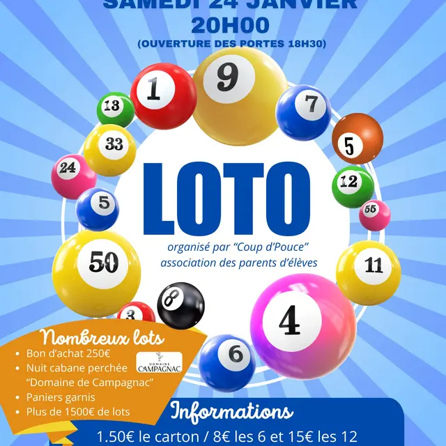 Affiche loto