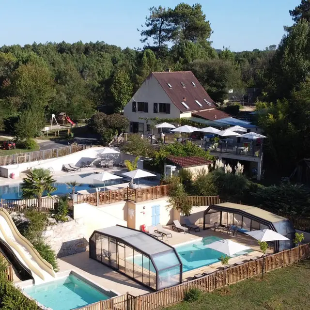 Camping Les Charmes - Vue total 2021