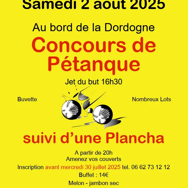 Concours de Pétanque Cazoules