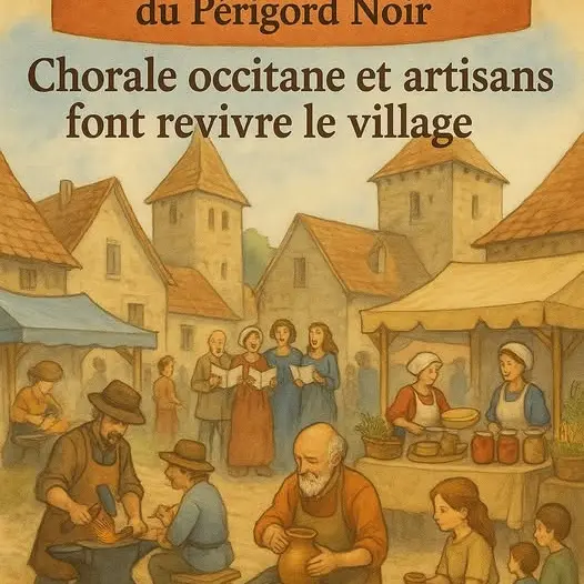 Chorale occitane & artisans aux village historique du PN 11 Juillet