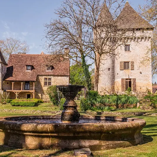 Donjon et Manoir de la Salle, Châteaux en Périgord à Saint Léon sur Vézère, Guide du Périgord 4