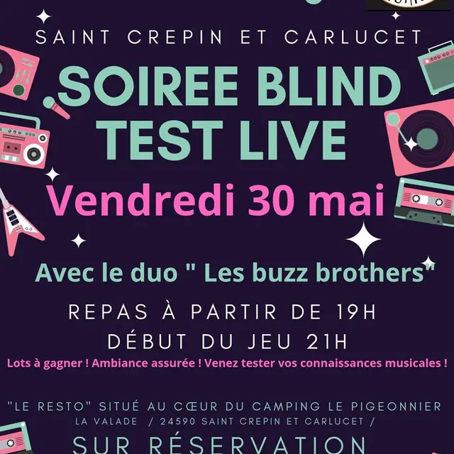 Soirée Blind test