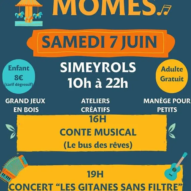 Festi mômes Simeyrols 7 Juin