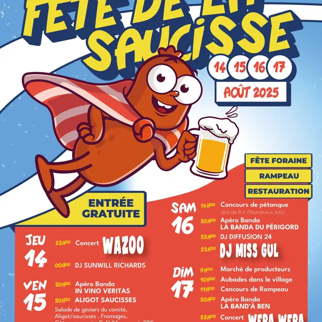 Fête de la saucisse 2025