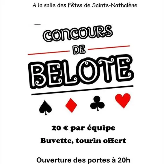 Concours de belote
