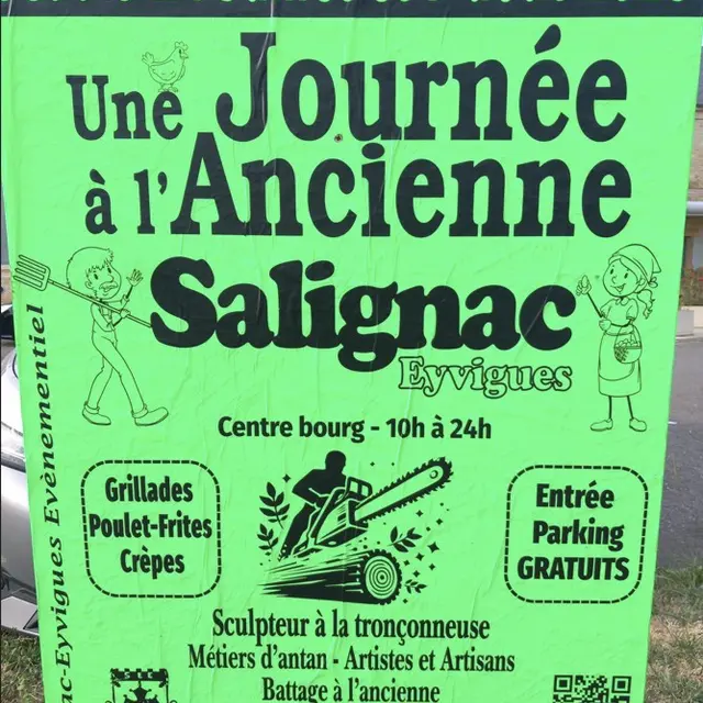 Journées à l'ancienne Salignac été 2025