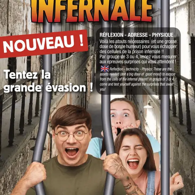La prison infernale  - ©Univerland Journiac