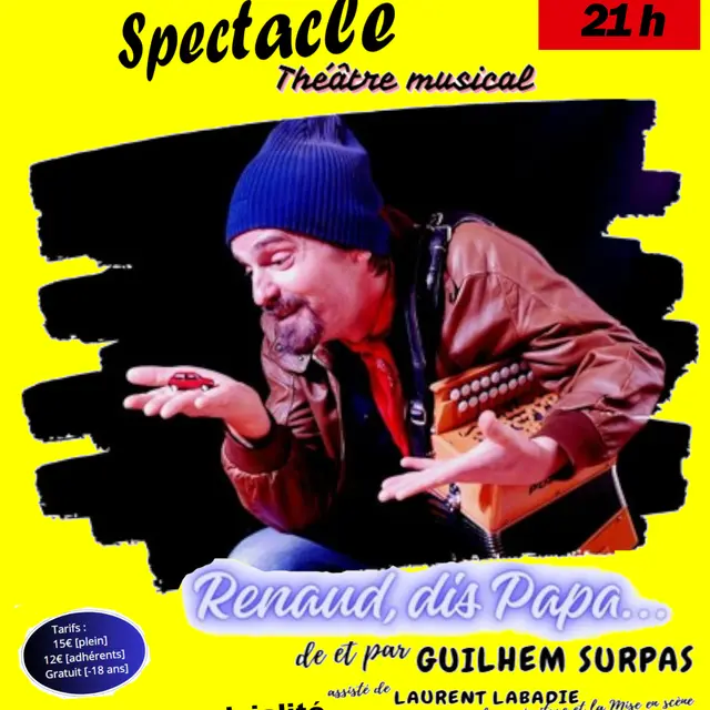 Renaud, Dis papa_Affiche