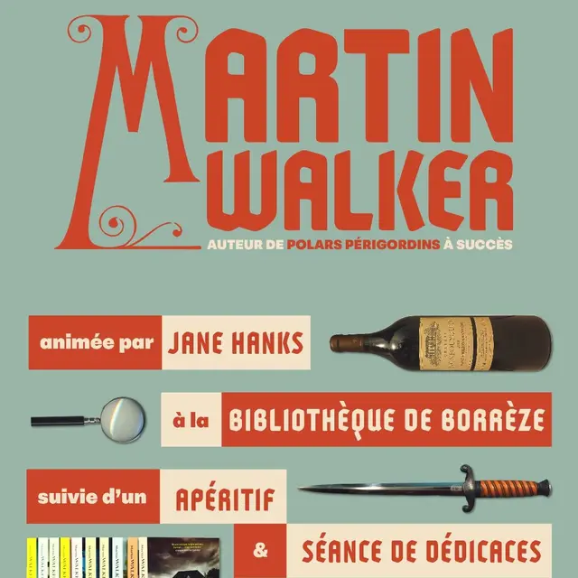 Rencontre Martin Walker Borrèze 27 Juin 2025