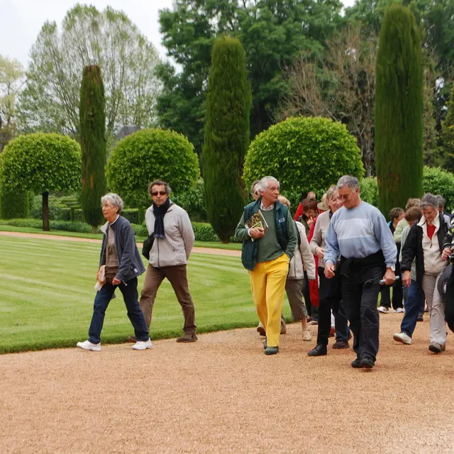 Rencontre avec le propriétaire au Manoir d'Eyrignac