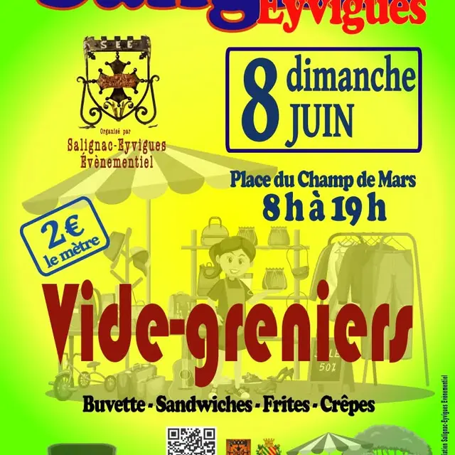 Vide grenier Salignac 08-06-25