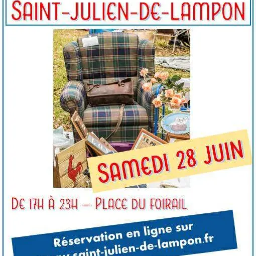 Vide grenier St Julien 28 Juin