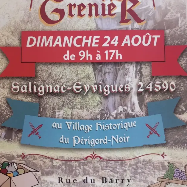 Vide grenier Village historique du PN 24 Aout