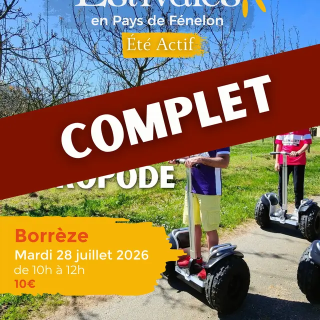 Visuels Estivales 2026 Gyropode Borrèze
