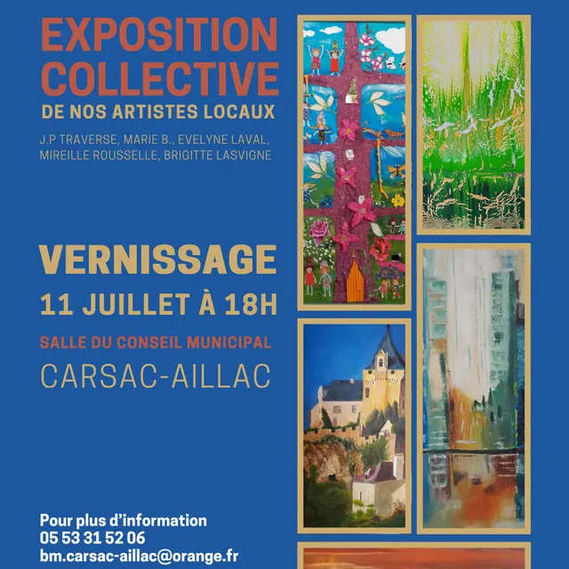 EXPO PEINTURE - affiche expo 2025
