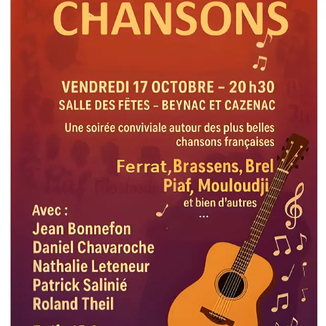 Soirée chansons