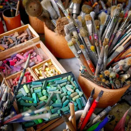 brushes©Albrecht Fietz de Pixabay