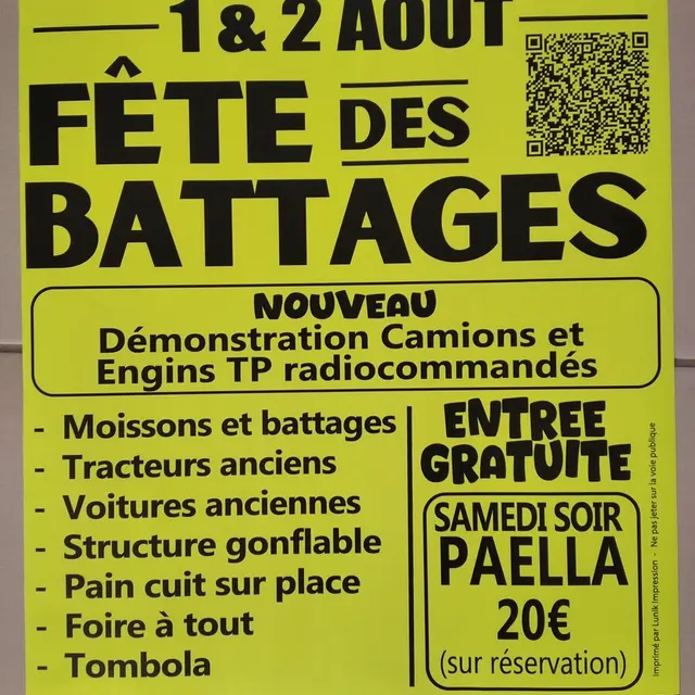 fête des battages