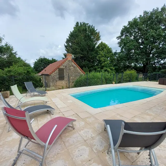 Montant de Fages avec piscine privée proche Sarlat_1