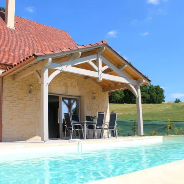 La Petite Sarladaise à Sarlat avc piscine chauffée_1