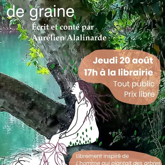 la femme aux larmes de graine