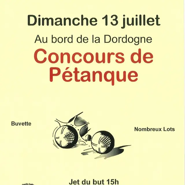 pétanque Cazoules