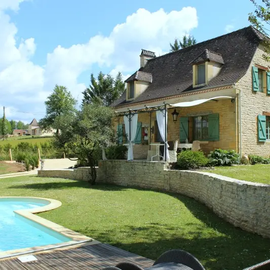 050031 - la chaumière - maison avec piscine privée - 5 étoiles - proche de sarlat  8)