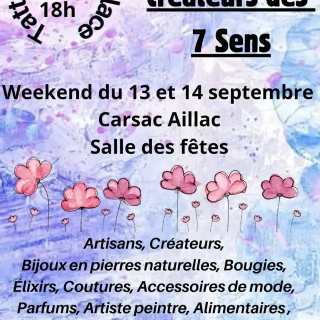 Salon artisans et créateurs des 7 Sens