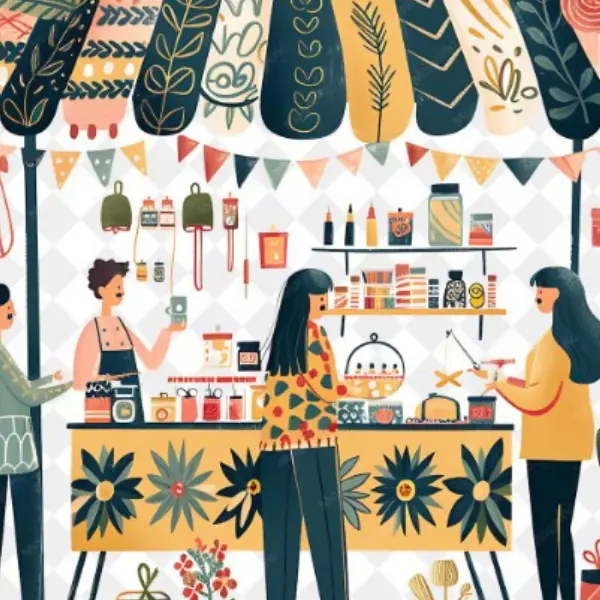 Marché artisanal