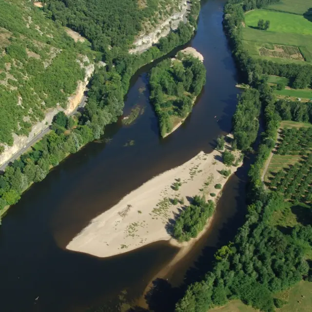20-la Dordogne vue du ciel - Lot Tourisme-ECAV aviation-Michel Bernard