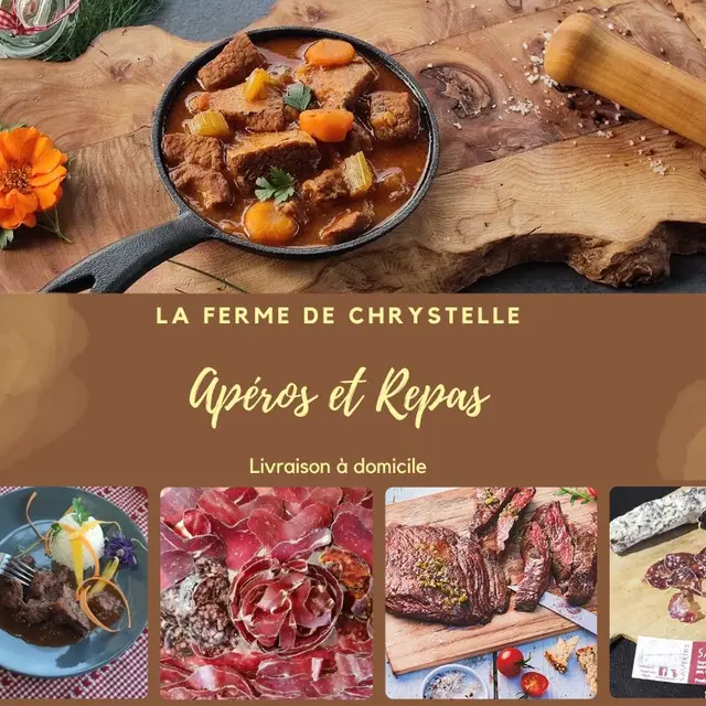 La ferme de Chrystelle-albussac-carte