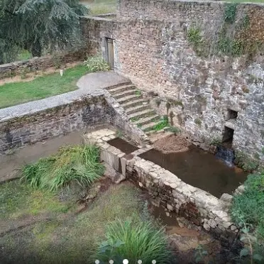 vivier de l'abbaye Aubazine
