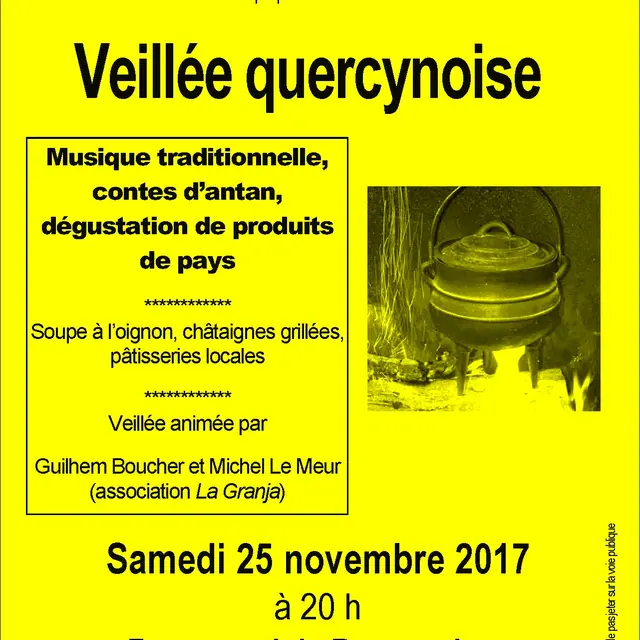 Affiche veillée 25 novembre 2017 - Couleur