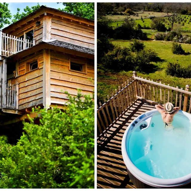 Château de Cantecor - Cabane Spa La Truffière