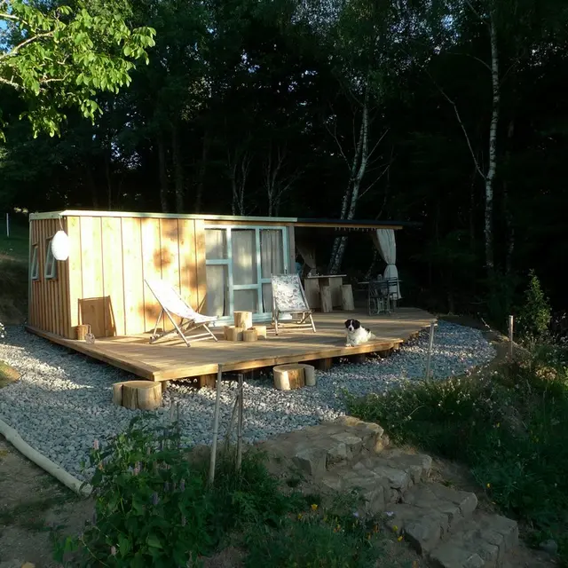 Cabane Poussière d'Etoile - Les Jardins d'Yzorche