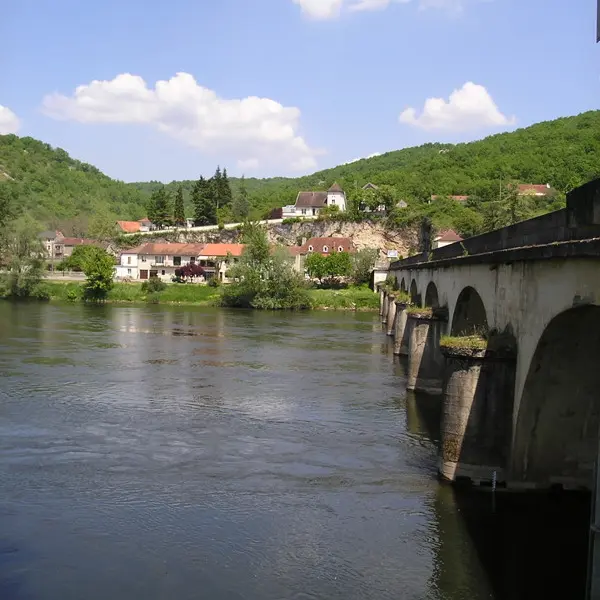 Souillac : Vue sur la Rivère dordogne