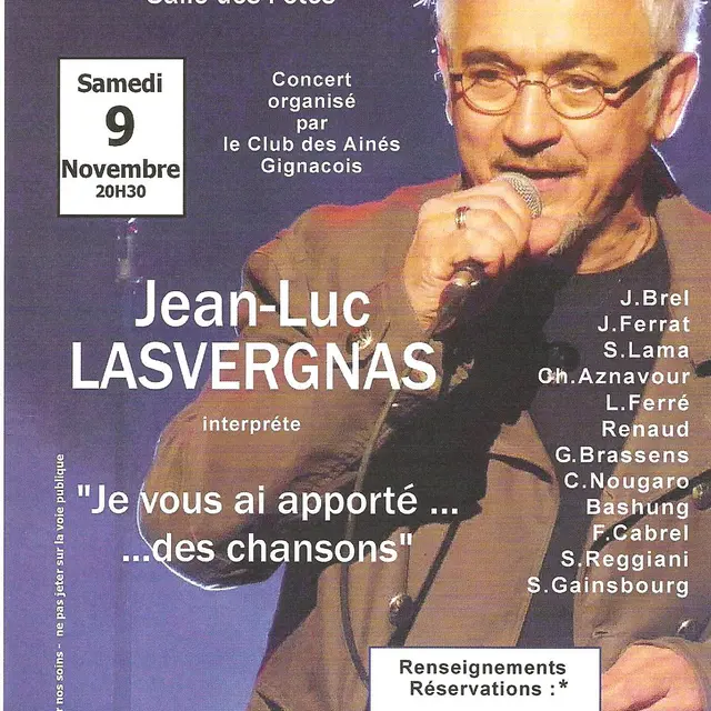 Concert LASVERGNAS