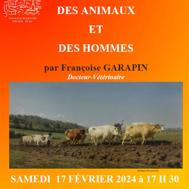 Conférence Des Animaux et des Hommes