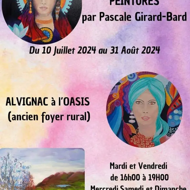 Expo Pascale Girard-Bard Alvignac