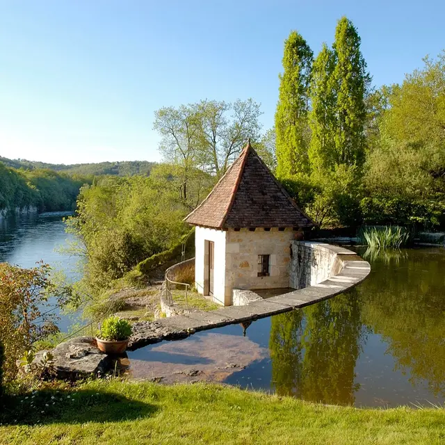 Jardin de l'ancien couvent - Meyronne