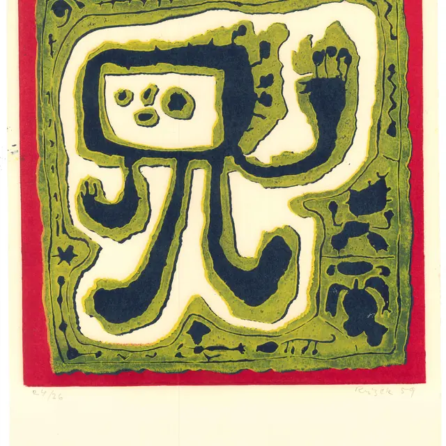 Krizek 1959 pour affiche