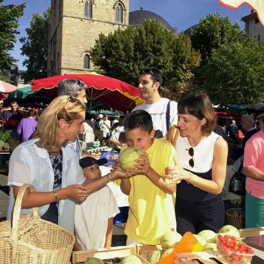 Marché à Cahors