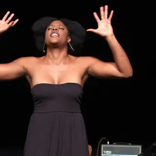 Portrait de Ludmilla en Nina Simone